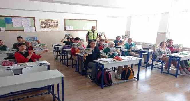 Nevşehir’de öğrencilere trafik eğitimi verildi