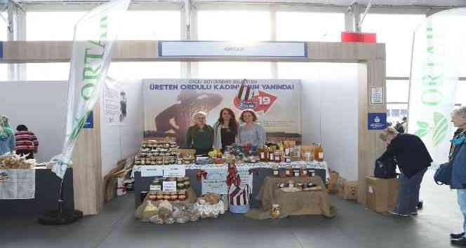 Ordu’nun üreten kadınları İstanbul’da stant açtı