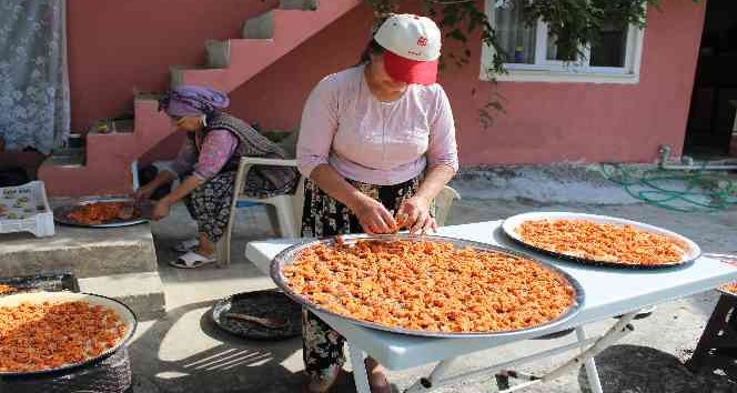 Aydın’ın mutfakları kışa hazırlanıyor