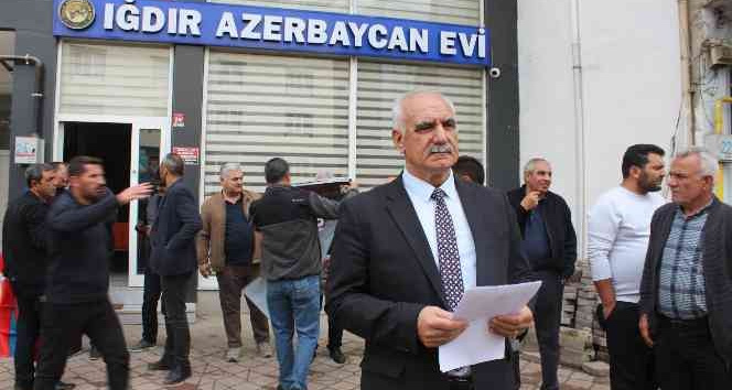 Iğdır’da Ermenistan’ın Azerbaycan topraklarına yönelik saldırıları kınandı