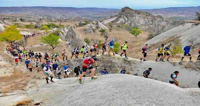 Kapadokya’nın kalbi hafta sonu Ultra-Trail koşusu için attı