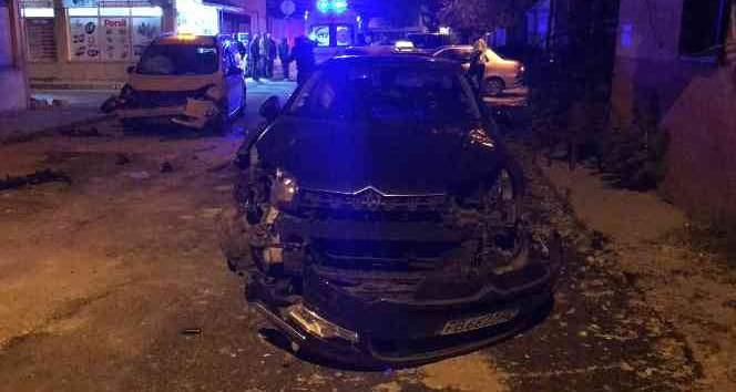 Edirne’de trafik kazası: 2 yaralı