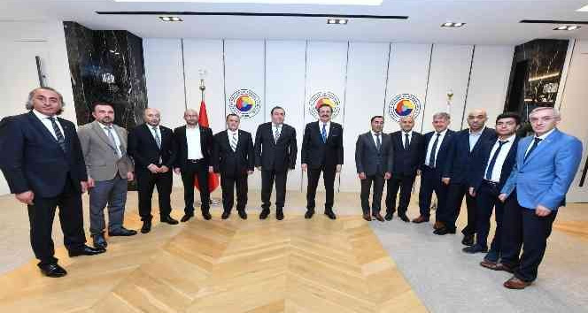 ATSO Başkanından TOBB Başkanına Ziyaret