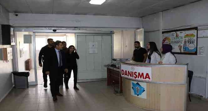 Kaymakam Özçelik’ten sağlık kurumlarına ziyaret