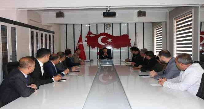 Hizan’da istişare ve değerlendirme toplantısı