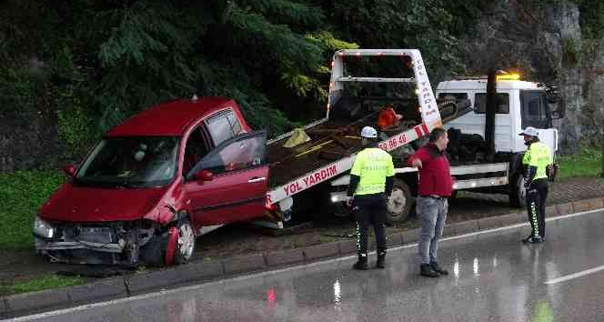 Ordu’da trafik kazası: 2 yaralı
