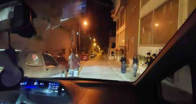 Kahramanmaraş’ta deprem güvenlik kamerasında