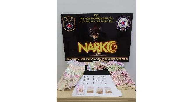 Edirne polisinden uyuşturucuya geçit yok