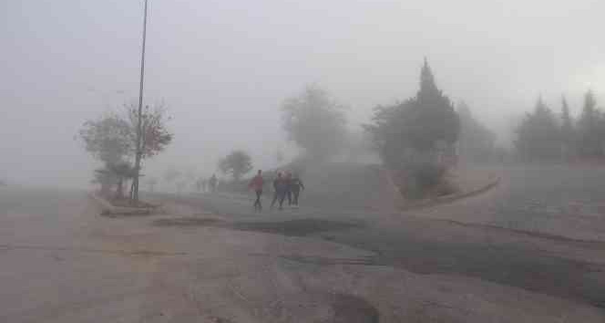 Kilis’te yoğun sis