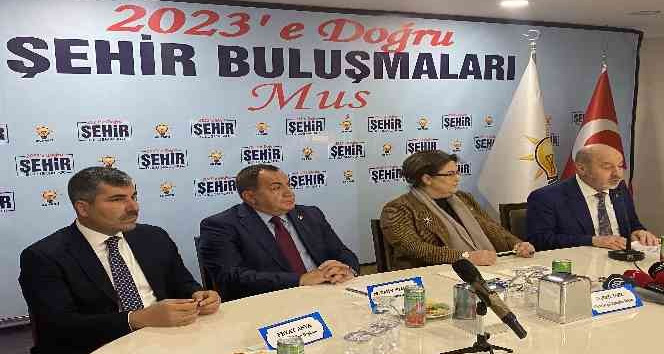 Aile ve Sosyal Hizmetler Bakanı Derya Yanık Muş’ta