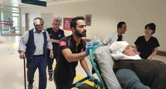 Siirt’te tarım aracı devrildi: 3 yaralı
