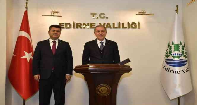 Milli Savunma Bakanı Akar: "Edirne, şanlı tarihimizin çok önemli izlerini taşıyor"