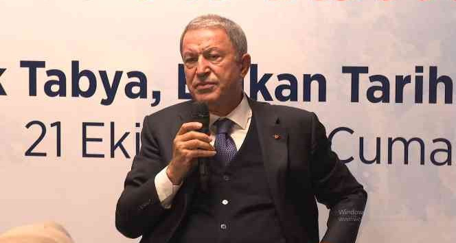 Bakan Akar: “Uçak da tank da yapacağız”