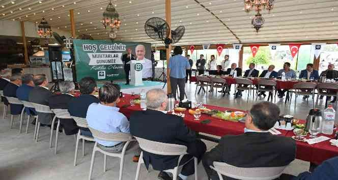 Başkan Kadir Kara, mahalle muhtarlarıyla bir araya geldi