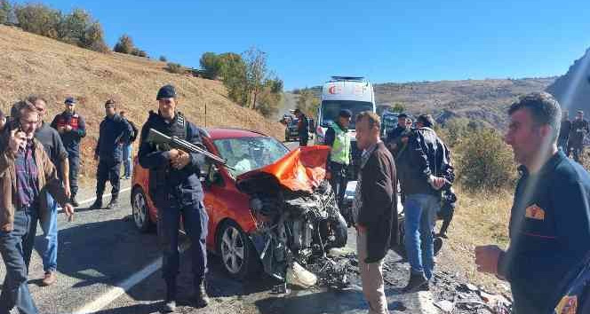 Giresun’da trafik kazası: 5 kişi yaralı
