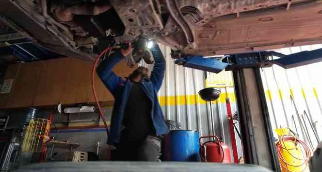 Oto tamircilerde kış bakım yoğunluğu