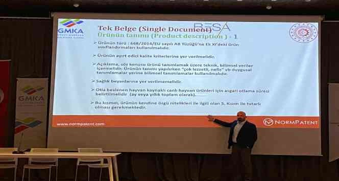 "Coğrafi işaret eğitimi projesi"