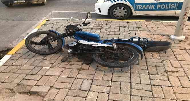 Edirne’de kırmızı ışık ihlâli yapan motosiklet sürücüsü yaralandı