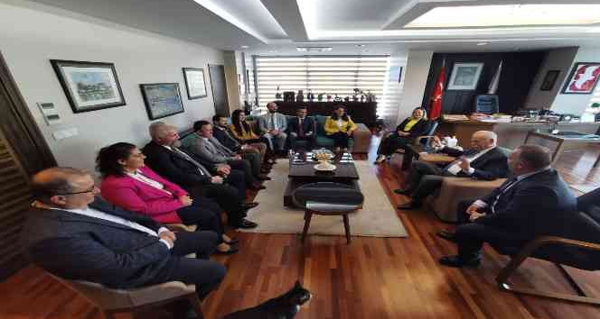 Çanakkale Barosu’ndan Başkan Gökhan’a ziyaret