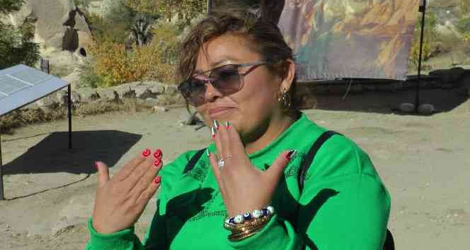 Meksikalı turistin Türkiye sevgisi