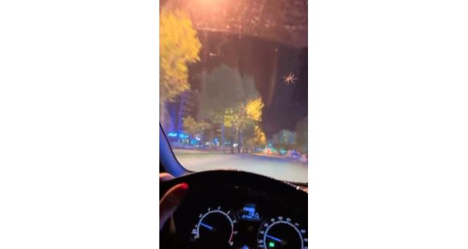 Sürücünün otomobildeki örümcek ile imtihanı