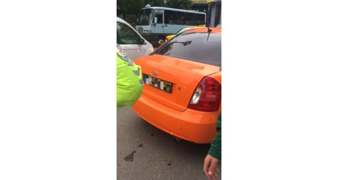 Polis, korsan taksiye geçit vermedi: 7 bin 544 TL ceza