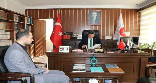 Kaymakam Özçelik’ten kurumlara ziyaretler