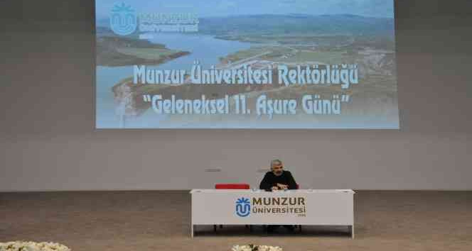 Munzur Üniversitesi’nde geleneksel Aşure Günü etkinliği