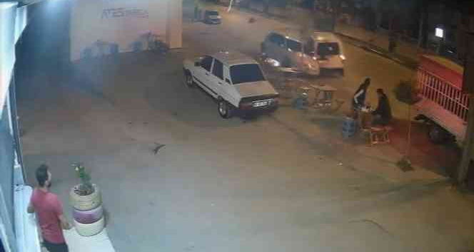 Yemek yerken ölüm teğet geçti