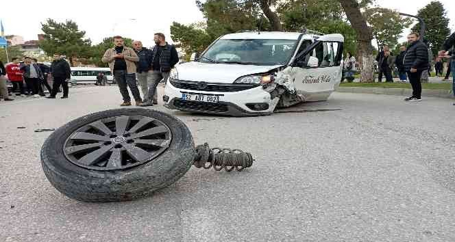 Ordu’da trafik kazası: 2 yaralı