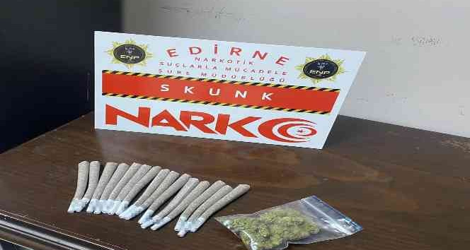 Termostan çay değil uyuşturucu çıktı