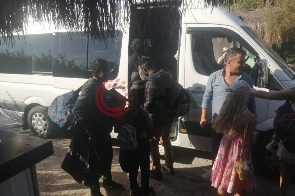 Fethiye&#039;de 36 düzensiz göçmen yakalandı