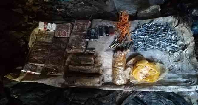 Cudi Dağı’nda terör örgütüne ait mühimmat ele geçirildi