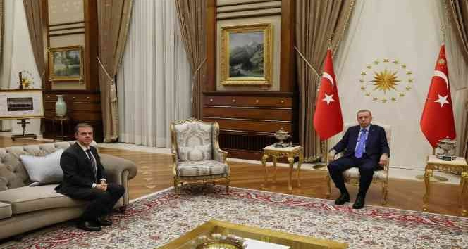 Cumhurbaşkanı Erdoğan, İhlas Holding Yönetim Kurulu Başkanı Ahmet Mücahid Ören’i kabul etti