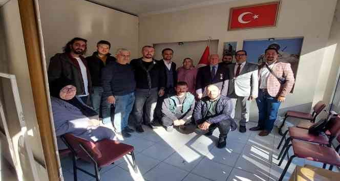 Şehit Aileleri Derneği’nden Ezine OSB’ye teşekkür ziyareti