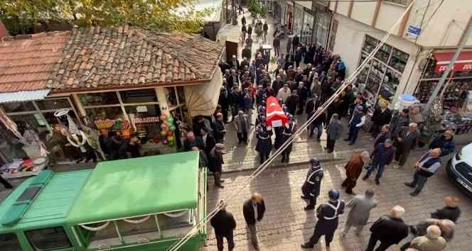 Kazada hayatını kaybeden uzman çavuş son yolculuğuna uğurlandı