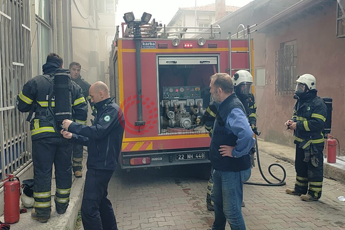 Edirne'de pes dedirten olay