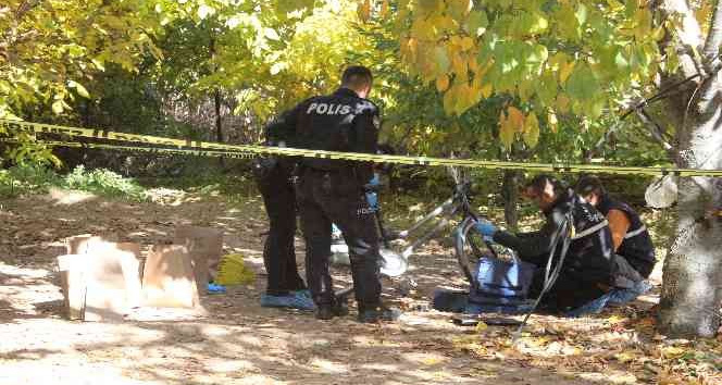 Karaman’da elma bahçesinde şüpheli ölüm