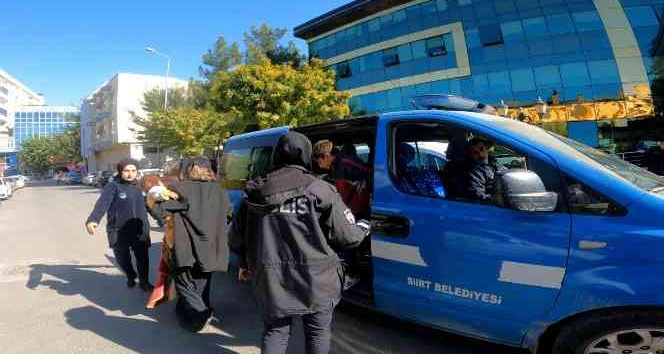 Siirt’te zabıtadan dilenci denetimi
