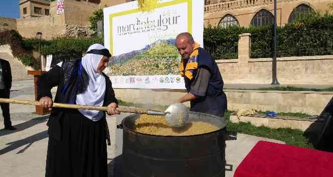 Bulgur festivali coşkuyla kutlandı