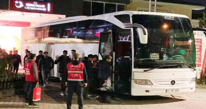 Edirne’de yakalanan 413 göçmen sınır dışı edildi