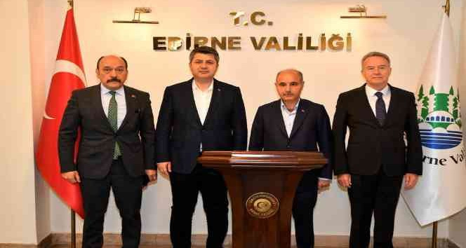 Emniyet Genel Müdürü Aktaş, Vali Kırbıyık’ı ziyaret etti