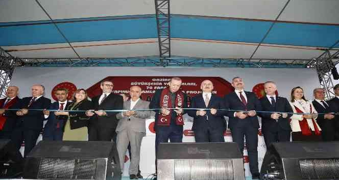 Trafik yükünü hafifletecek Gaziray törenle hizmete açıldı