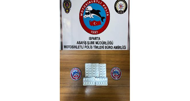 Isparta’da 25 şok uygulamada 4 şahıs hakkında adli işlem başlatıldı