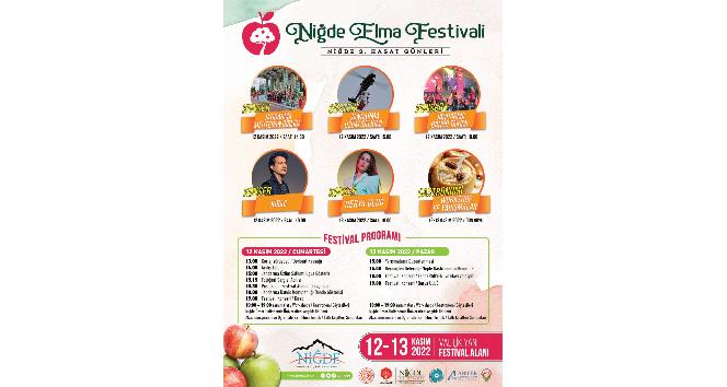Elma Festivalinde Niğde’ye yıldız yağacak