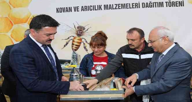 Kırıkkaleli çiftçilere tohum ve arı kovanı desteği