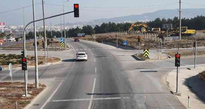 Çanakkale’de dron ile trafik denetimi yapıldı