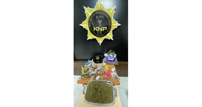 Kırklareli’nde bir evde 1 kilo 91 gram esrar ele geçirildi