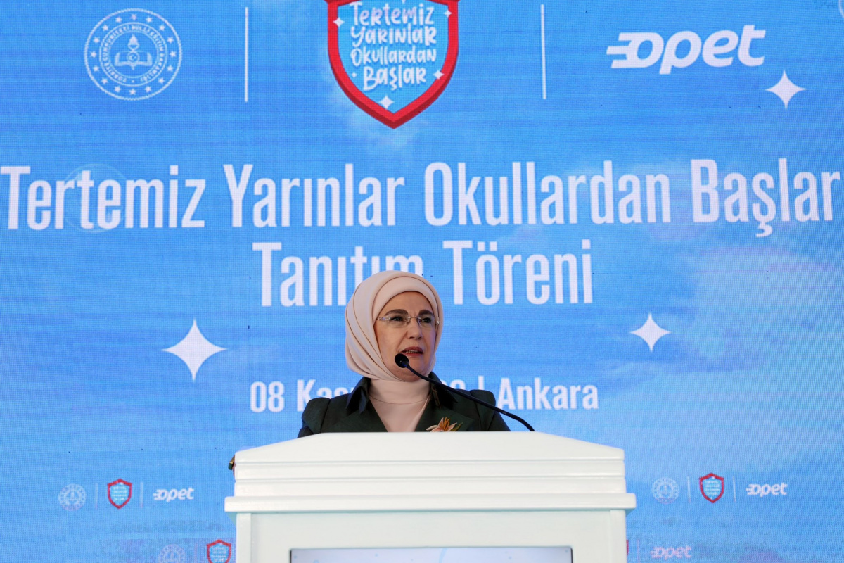 Emine Erdoğan: &#039;Bizim için temizlik inancımızın özünü oluşturan bir yaşam prensibidir&#039;