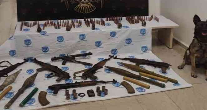 Mardin terör operasyonu: Silah, mühimmat ve yaşam malzemeleri ele geçirildi
